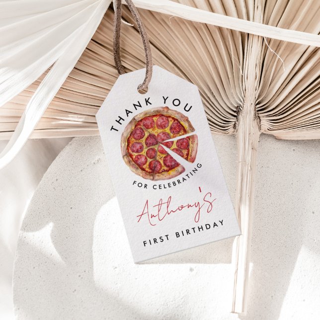 Pizza Birthday Gift Tags (Creator Uploaded)