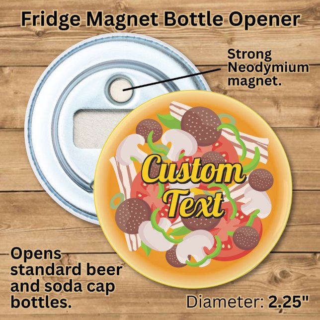 Pizza Bottle Opener (Creator Uploaded)