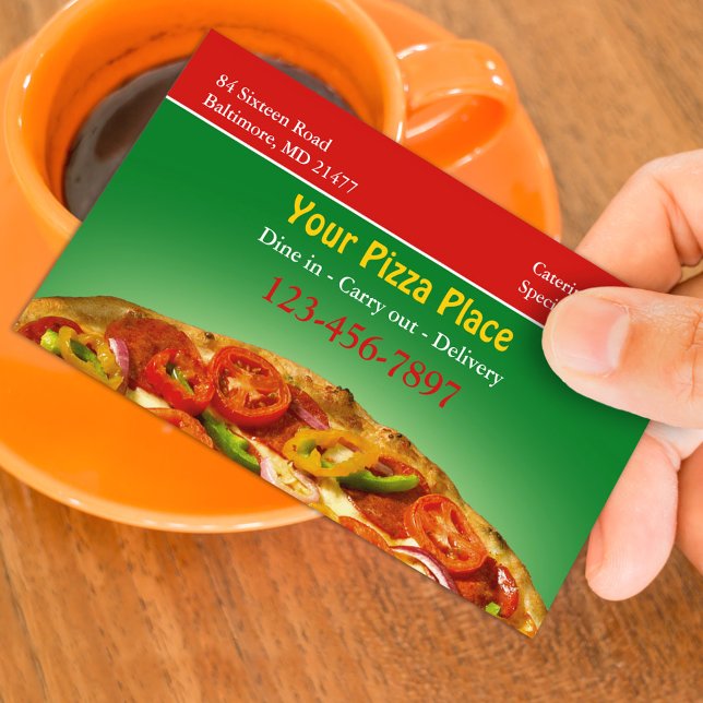Pizza Business Card (Creator Uploaded)
