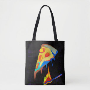 pizza caliente tote bag