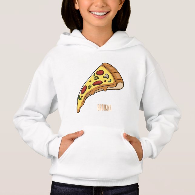 Pizza cartoon illustration (Front)