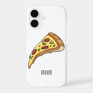 Pizza cartoon illustration