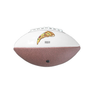 Pizza cartoon illustration football