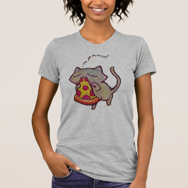 Pizza Cat! T-Shirt (Front)