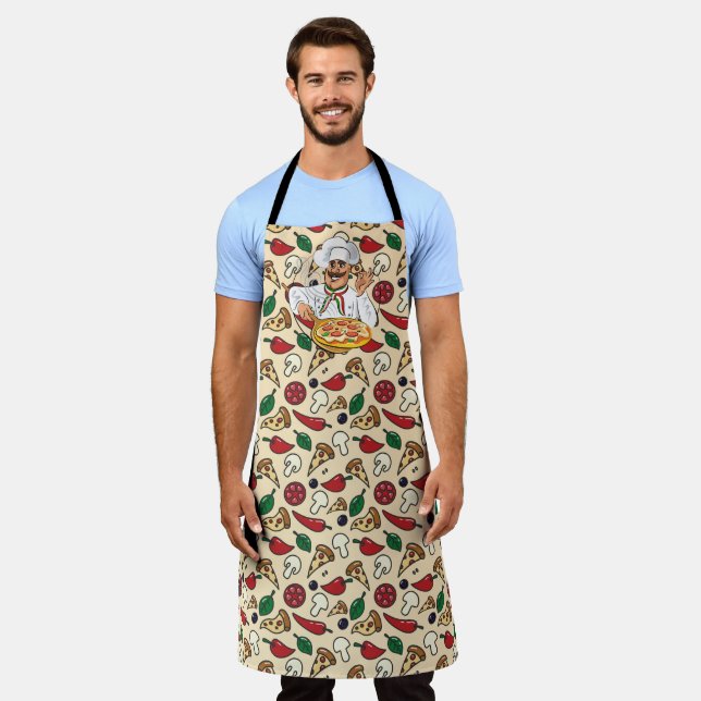 Pizza Chef  Apron (Worn)