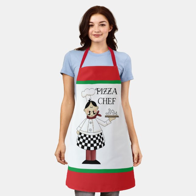 Pizza Chef Apron (Worn)