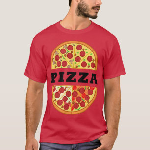 Pizza Chef Funny Pizza Making Italian Food  T-Shirt