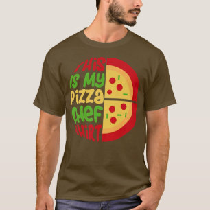 Pizza Chef Italian Food Eating Pizza T-Shirt