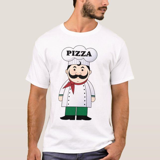 Pizza Chef Mens T-shirt (Front)