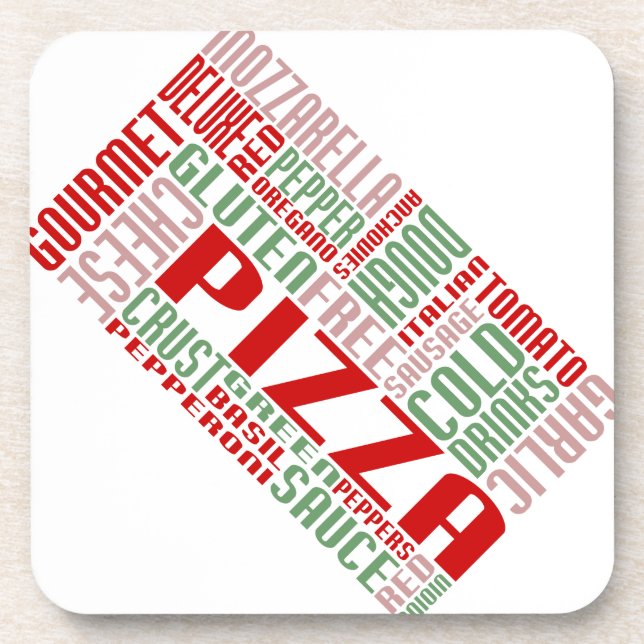 pizza chitChat Coaster (Front)