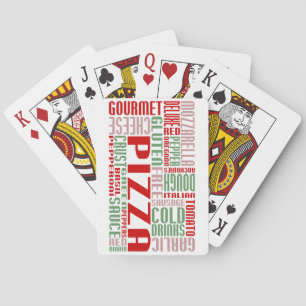 pizza chitChat Playing Cards