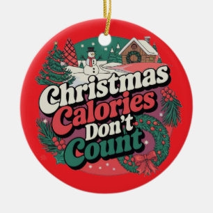 Pizza Christmas, Funny Foodie, White Elephant Gift Ceramic Tree Decoration