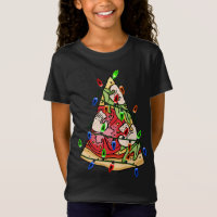 Pizza Christmas Tree Lights Xmas for Pizza Lovers 