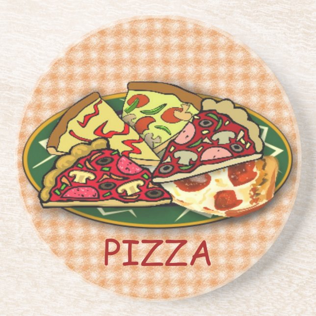 Pizza Coaster (Front)