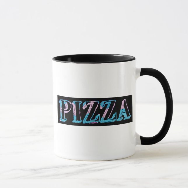 Pizza Coffee Mug (Right)