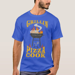 Pizza Cook BBQ Grill Smoker & Barbecue Chef T-Shirt
