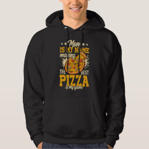 Pizza costume adult pizza maker mum hoodie