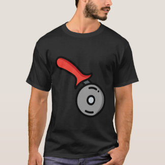 Pizza Cutter Slicer Pie Maker Chef Cook 1 T-Shirt