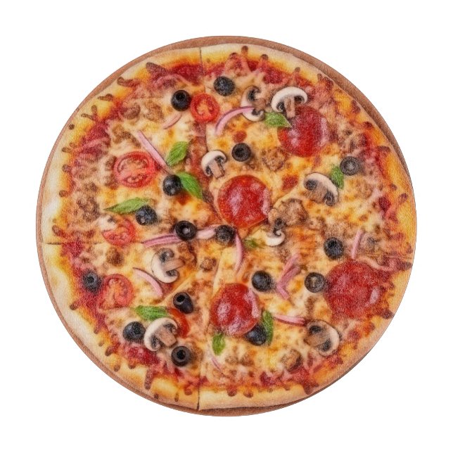 Pizza Cutting Board (Front)