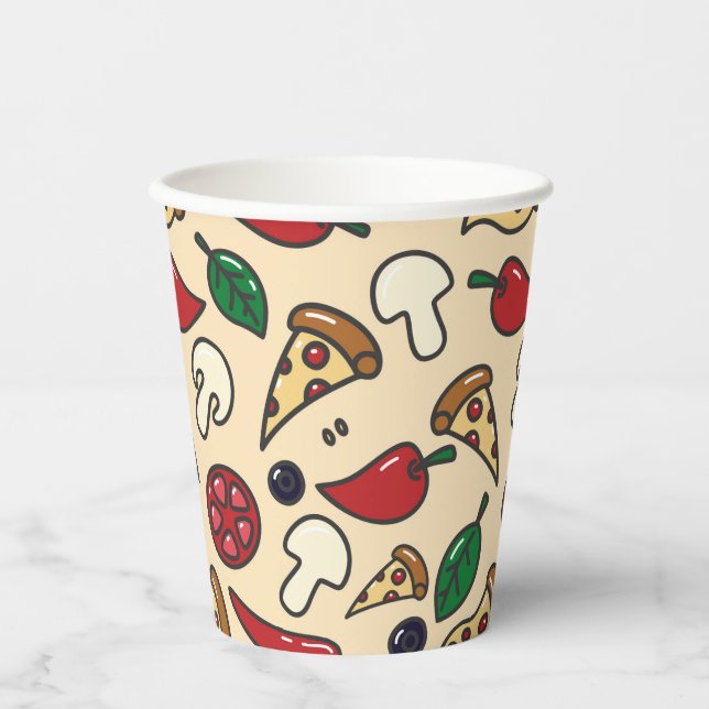 Pizza Day Paper Cups (Front)