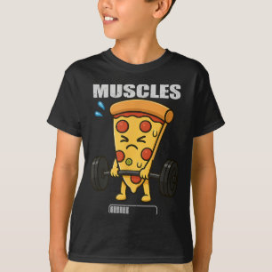 Pizza Deadlift Gym Rat Installing Muscle Lifting M T-Shirt