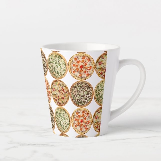 Pizza delights Latte Mug (Right)
