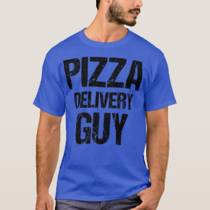Pizza Delivery Guy Eating Pizza Italian Food Lover T-Shirt