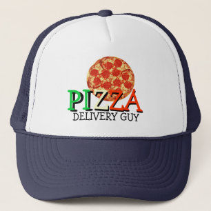 Pizza Delivery Guy Trucker Hat
