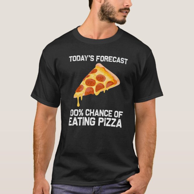 Pizza Designs For Men Women Food Pun Pie Foodie Ea T-Shirt (Front)