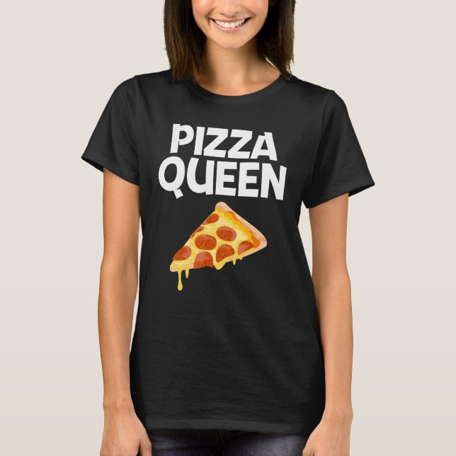 Pizza Designs For Women Mom Food Pun Pie Foodie Ea T-Shirt (Front)