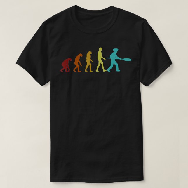 Pizza Evolution Pizzeria Chef Baker Pizzaiolo Pizz T-Shirt (Design Front)