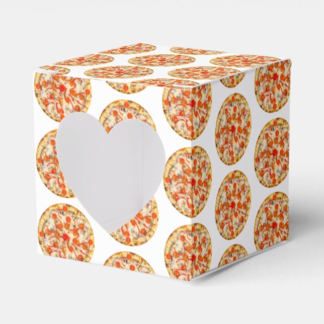 Pizza Favour Box (Front Side)