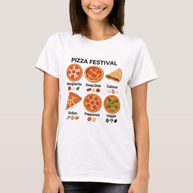 Pizza festival T-Shirt (Front)