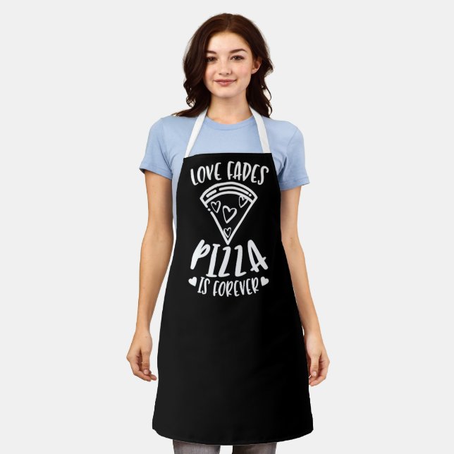 PIZZA FOREVER KITCHEN APRON  (Worn)