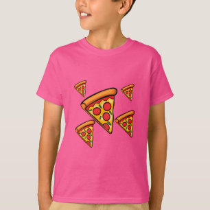 Pizza Friday Design - Kids' Basic T-Shirt