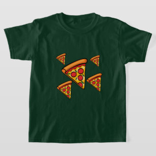 Pizza Friday Design - Kids' Basic T-Shirt