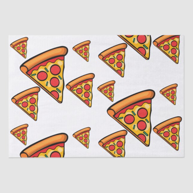 Pizza Friday Design - Tissue Paper (Front)