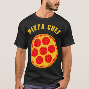 Pizza funny chef hat T-Shirt