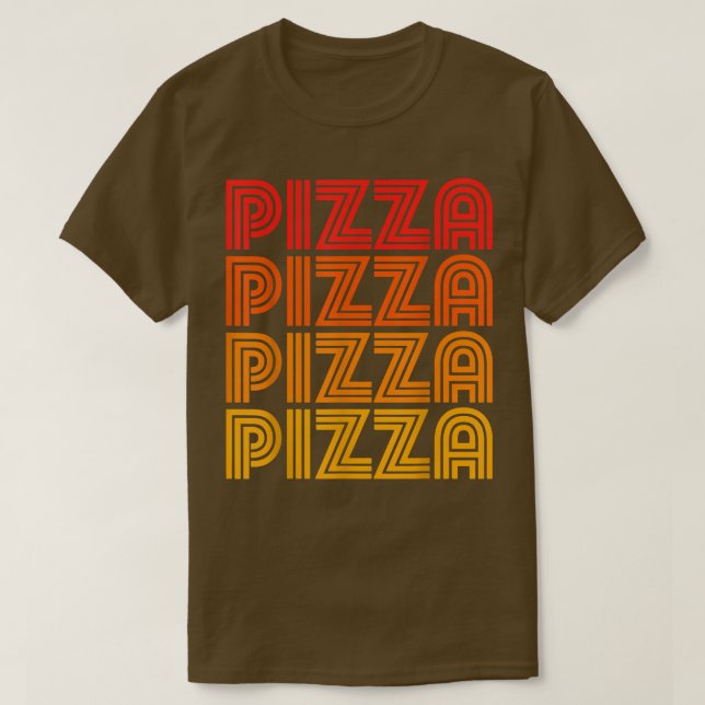 Pizza Funny Slice Pizzeria T-Shirt (Design Front)