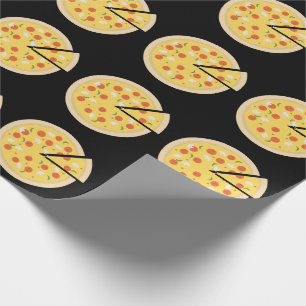 PIZZA FUNNY WRAPPING PAPER