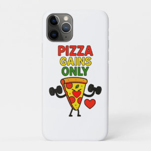 Pizza Gains Only – Funny Fitness Pizza Lover Case-Mate iPhone Case