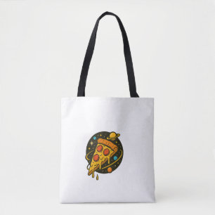 Pizza Galaxy – Cosmic Slice of Flavour Tote Bag