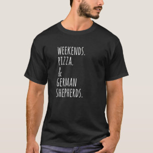 Pizza German Shepherd T-Shirt