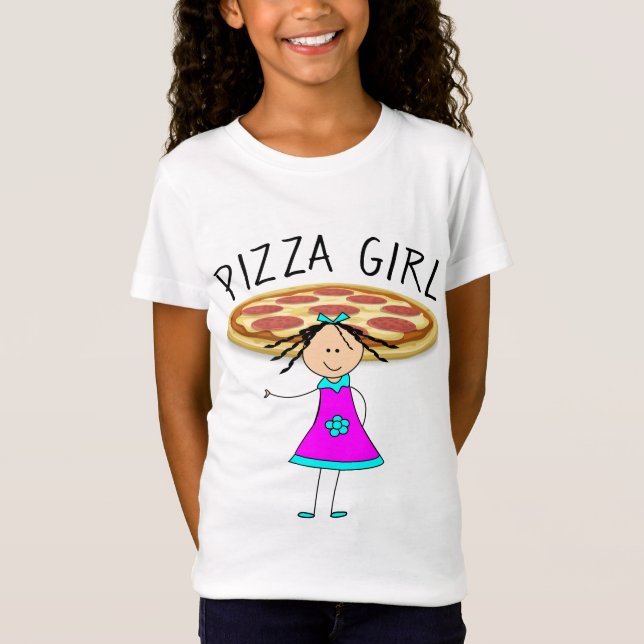 PIZZA GIRL T-shirts (Front)