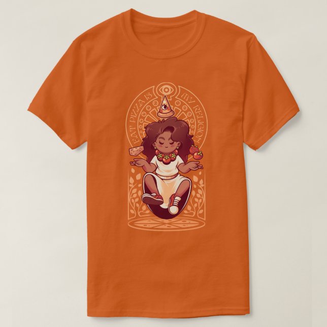 Pizza Goddess  T-Shirt (Design Front)