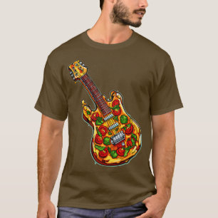 Pizza Guitar T-Shirt