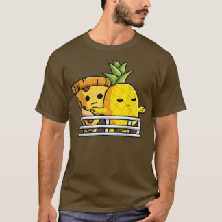 Pizza Hawaii Lovers Pose Pineapple And Pizza At Sh T-Shirt