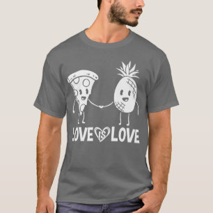 Pizza Hawaiian Pineapple Hawaii Funny Food Quotes T-Shirt