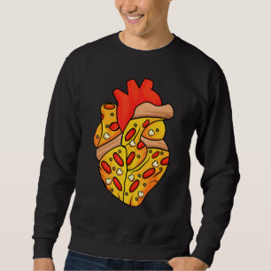 Pizza Heart Slice Neapolitan Pizzeria Pizzaiolo Cr Sweatshirt