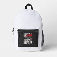 Pizza Horror Movies Halloween Design_1